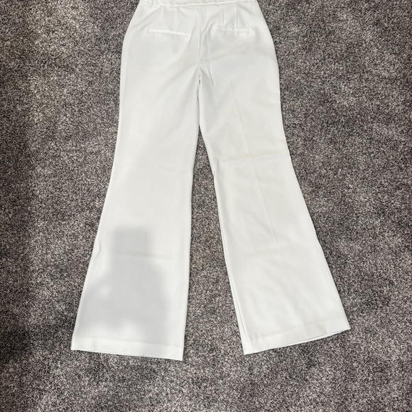 EXPRESS BUSINESS FLARE EDITOR TROUSER- HIGHRISE - Picture 2 of 10